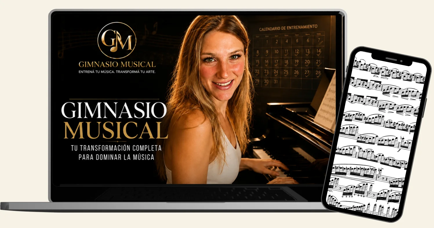Vista previa de la plataforma Gimnasio Musical