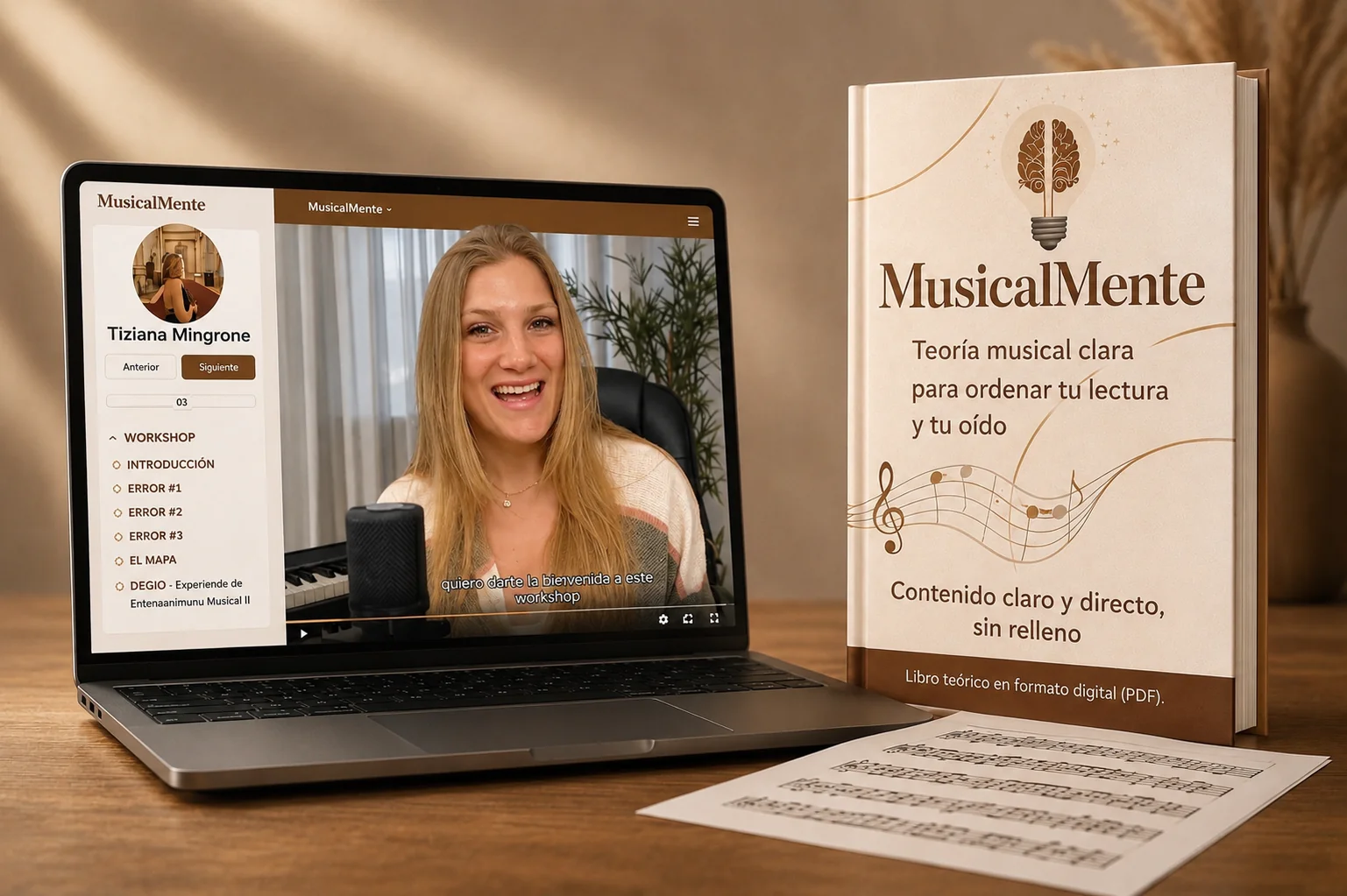 MusicalMente: workshop de diagnóstico y guía de fundamentos musicales