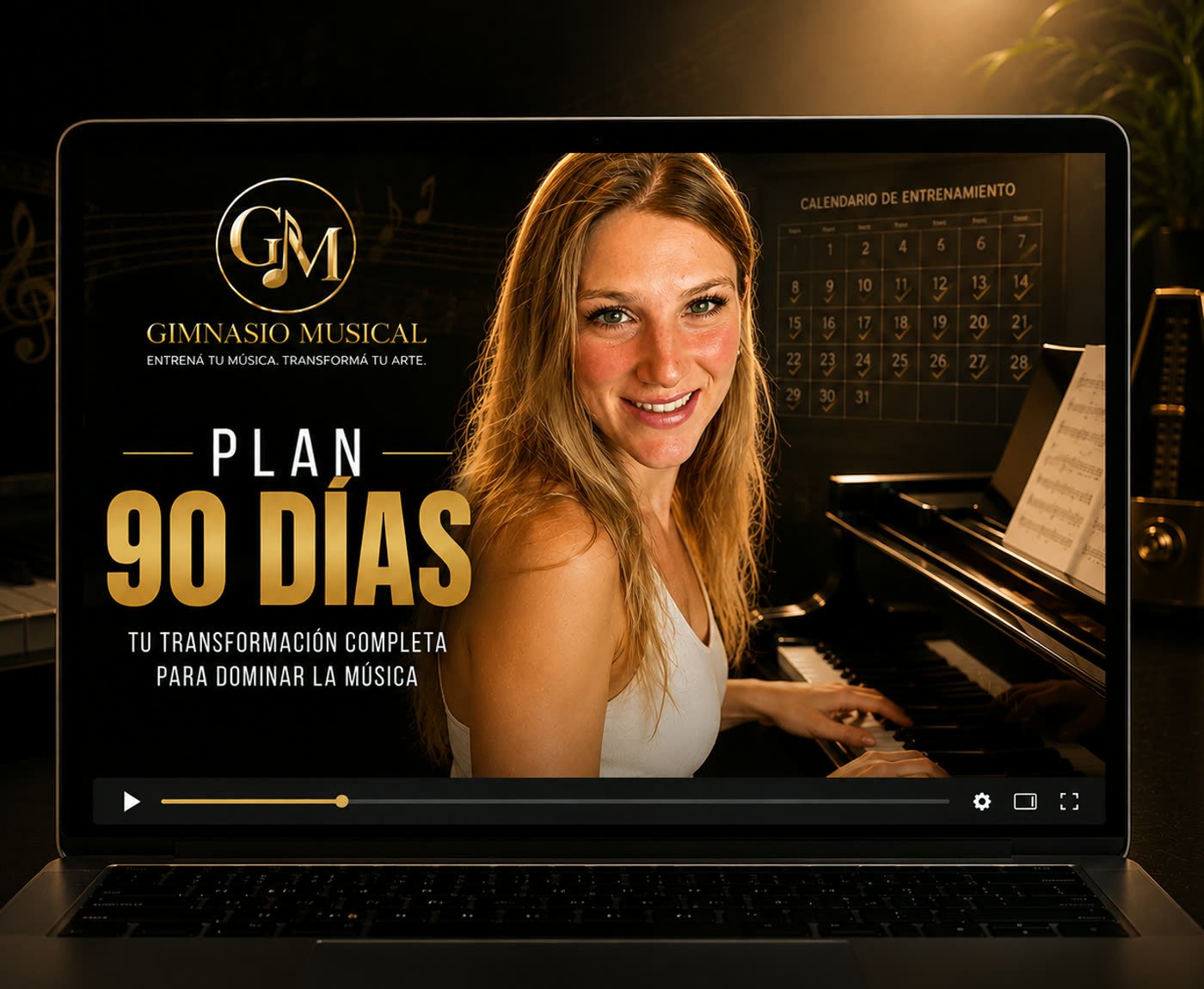 Vista previa del Plan Pro de Gimnasio Musical